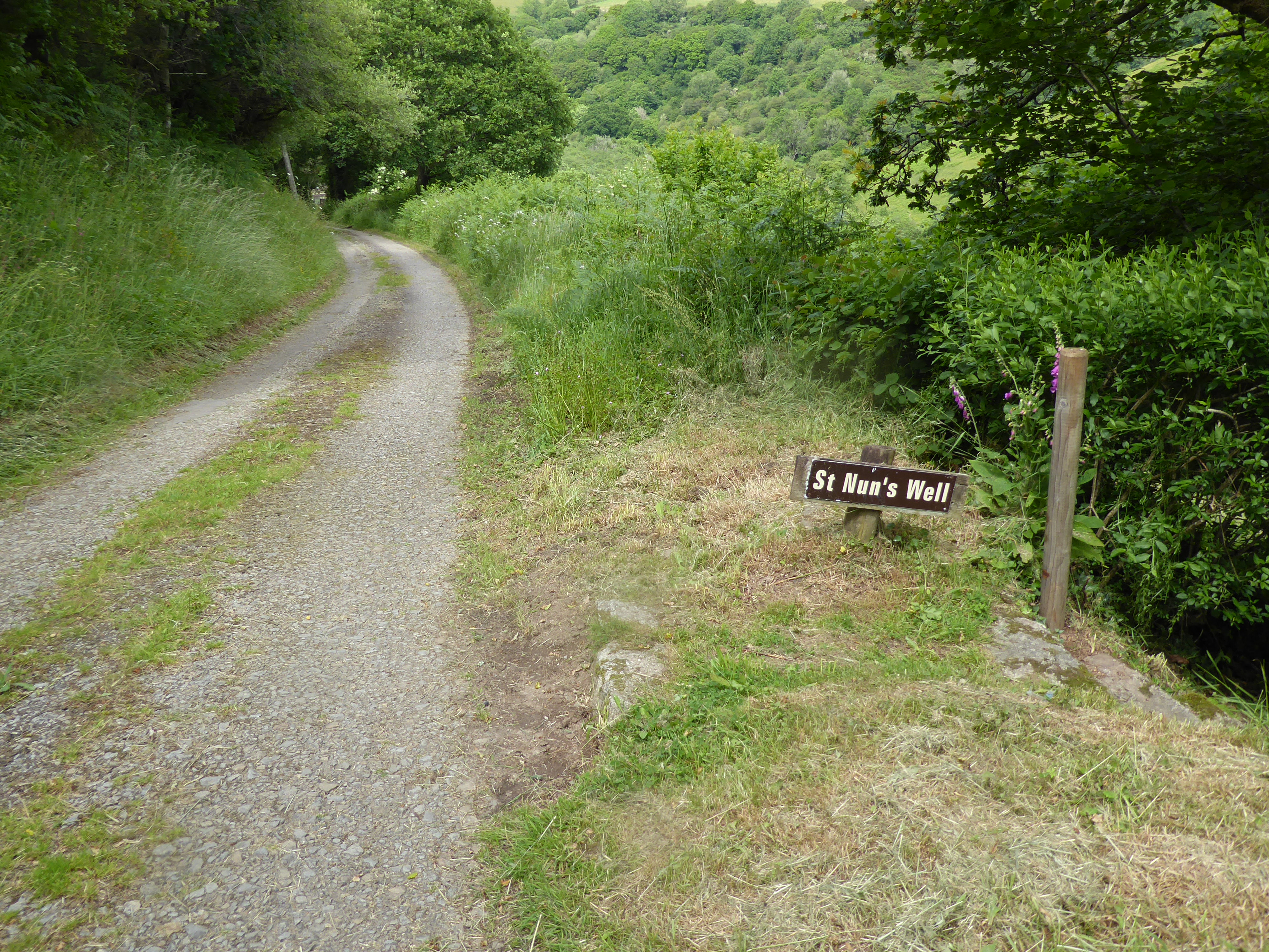 St non well lane to hobb park