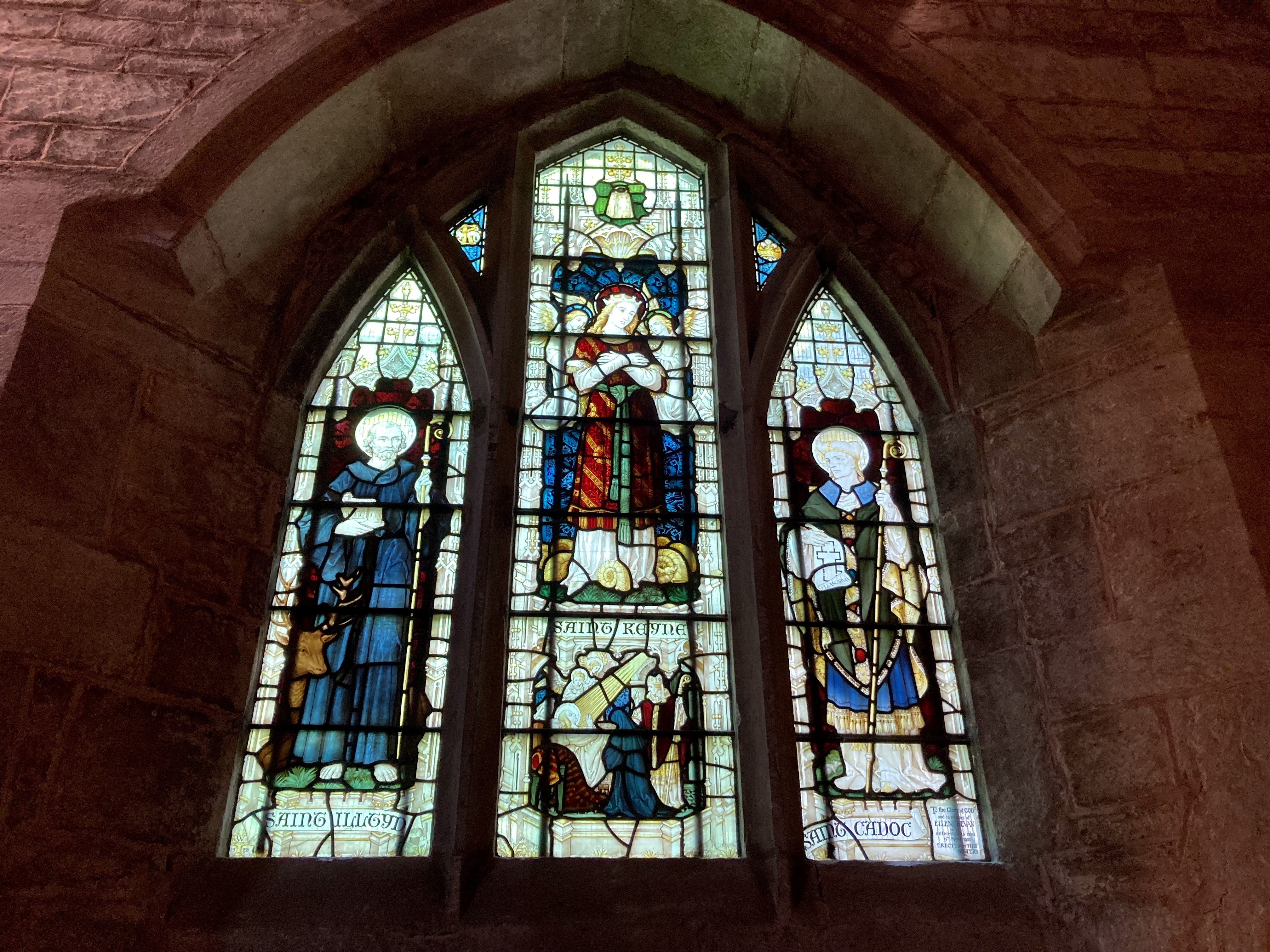 Stained glass brecon