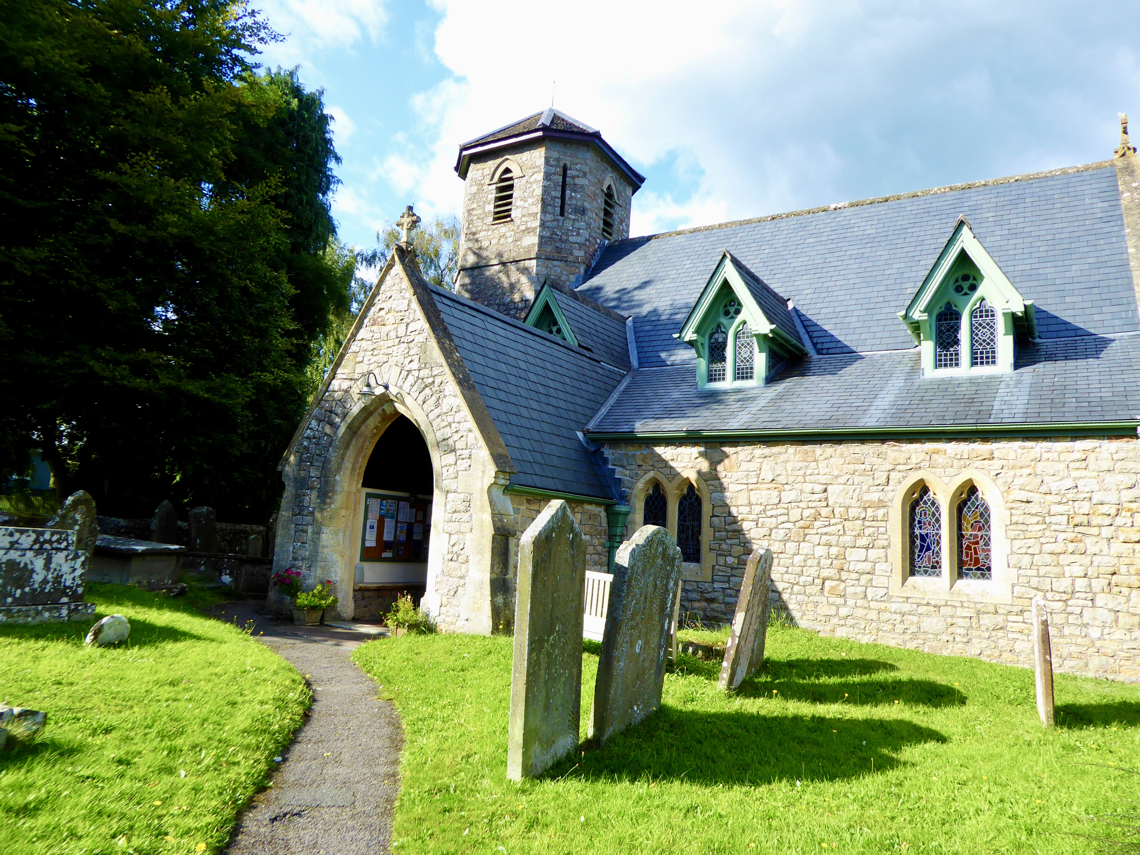 St Arvan’s church