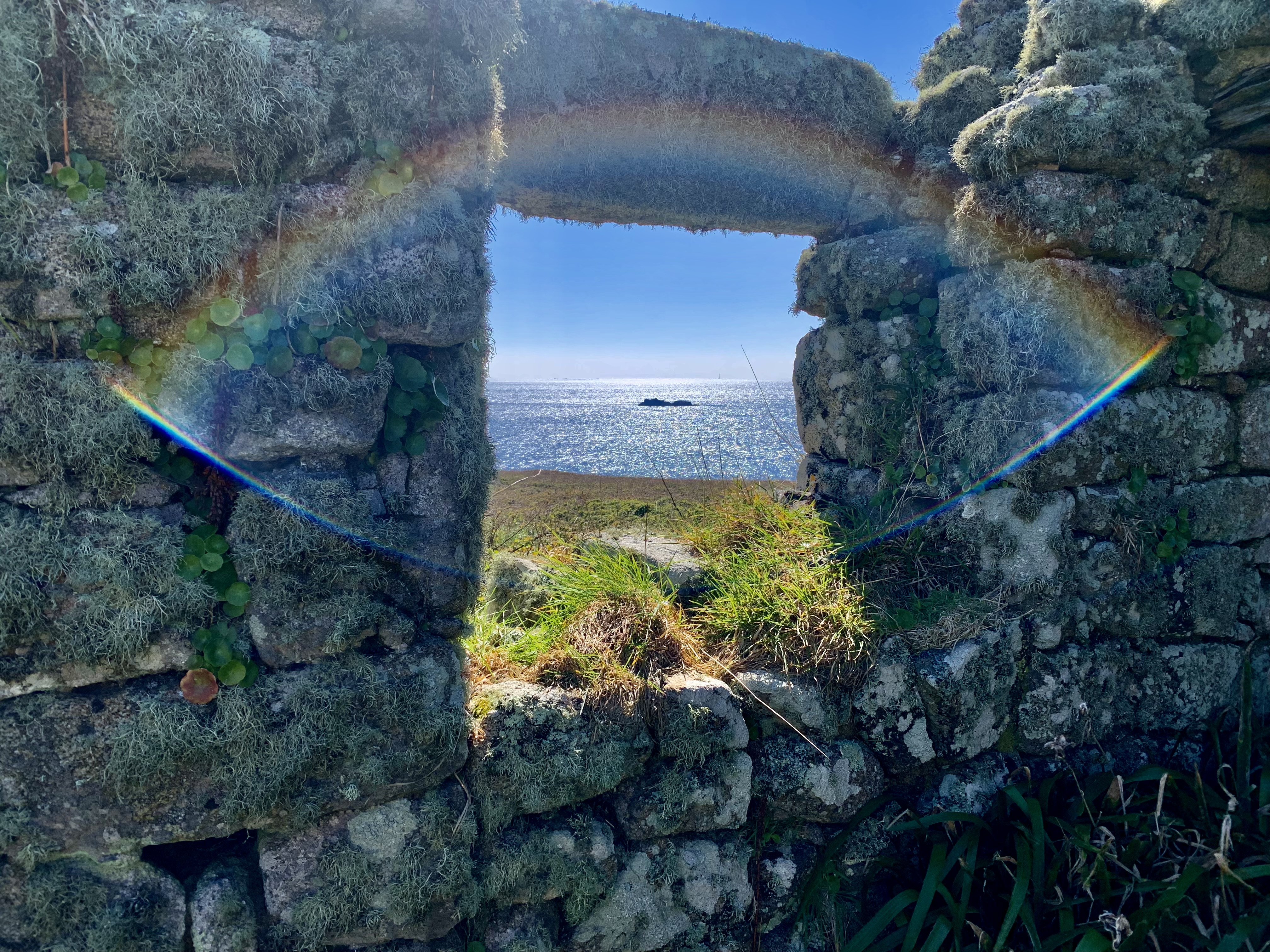 Samson ruined cottage