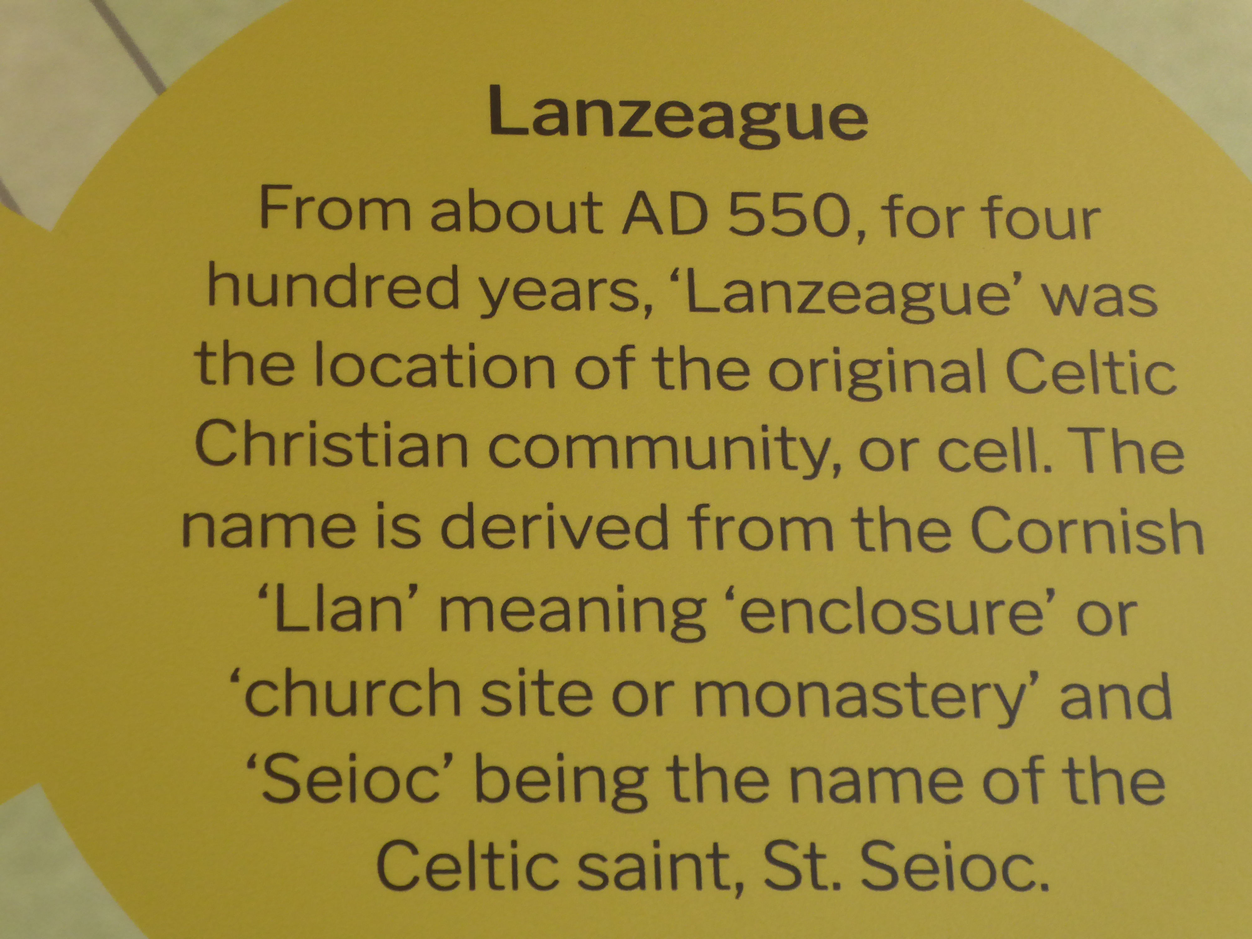 St just lanzeague
