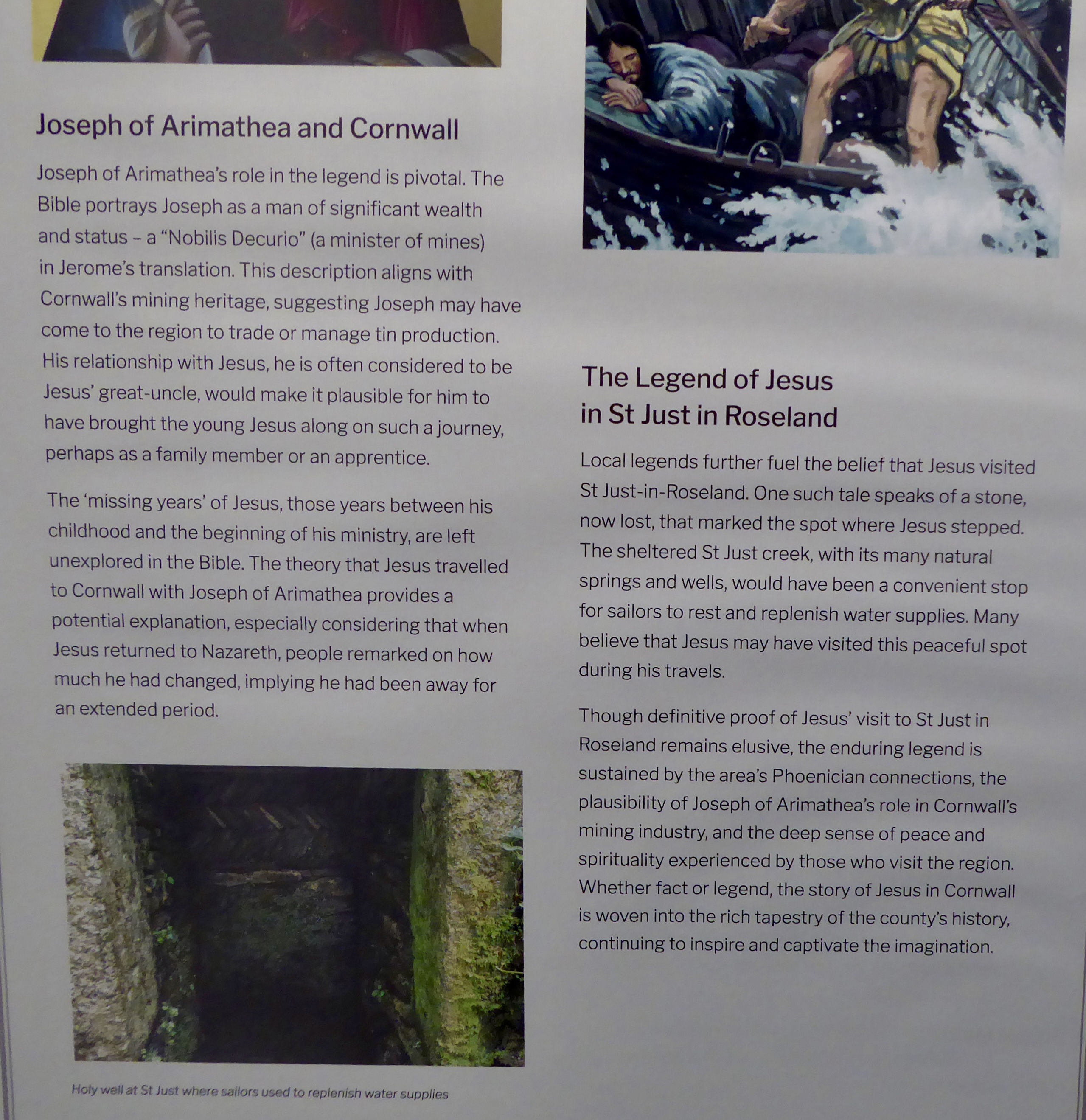 St just Joseph arimathea