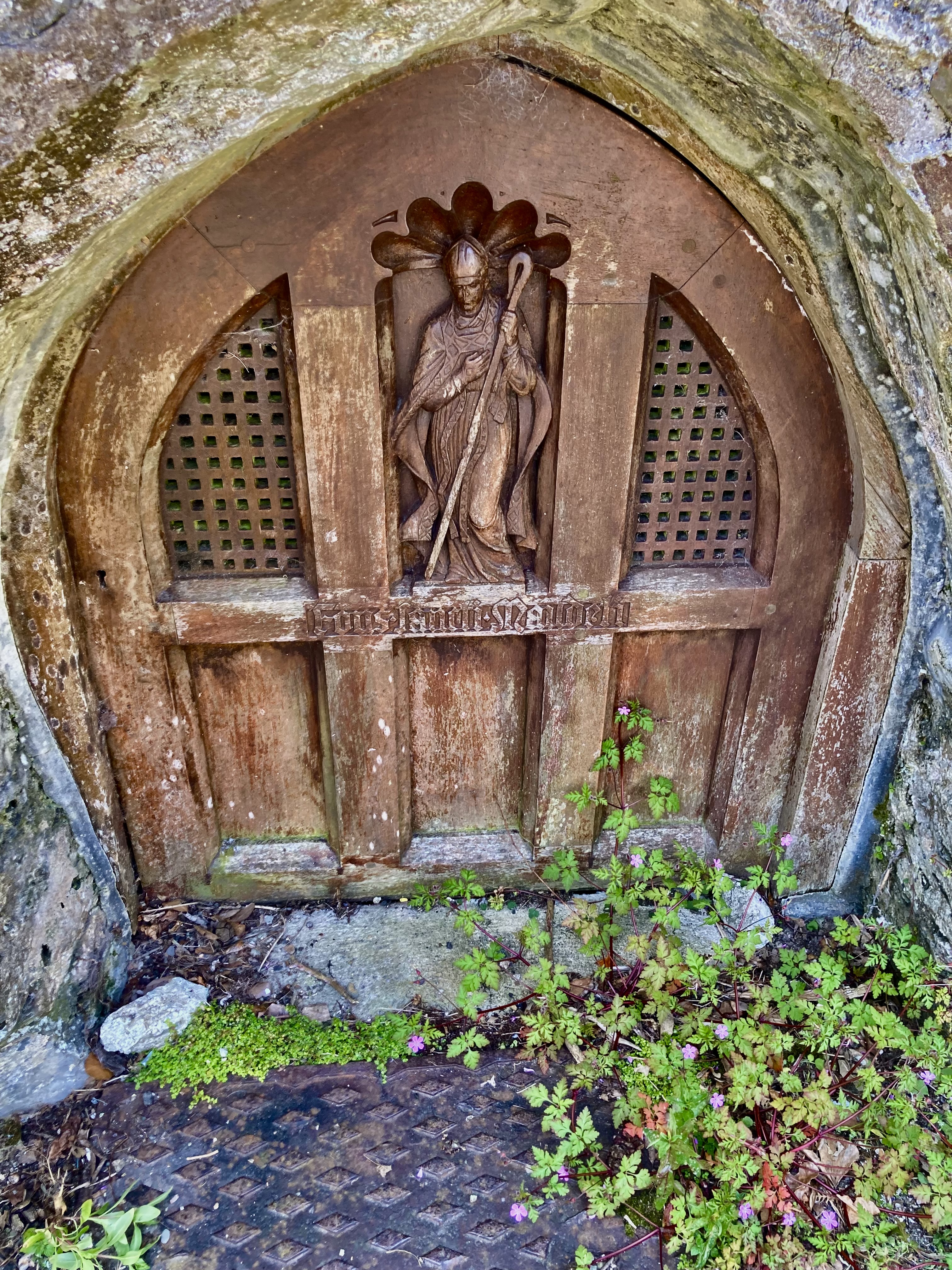 St mawes holy well door