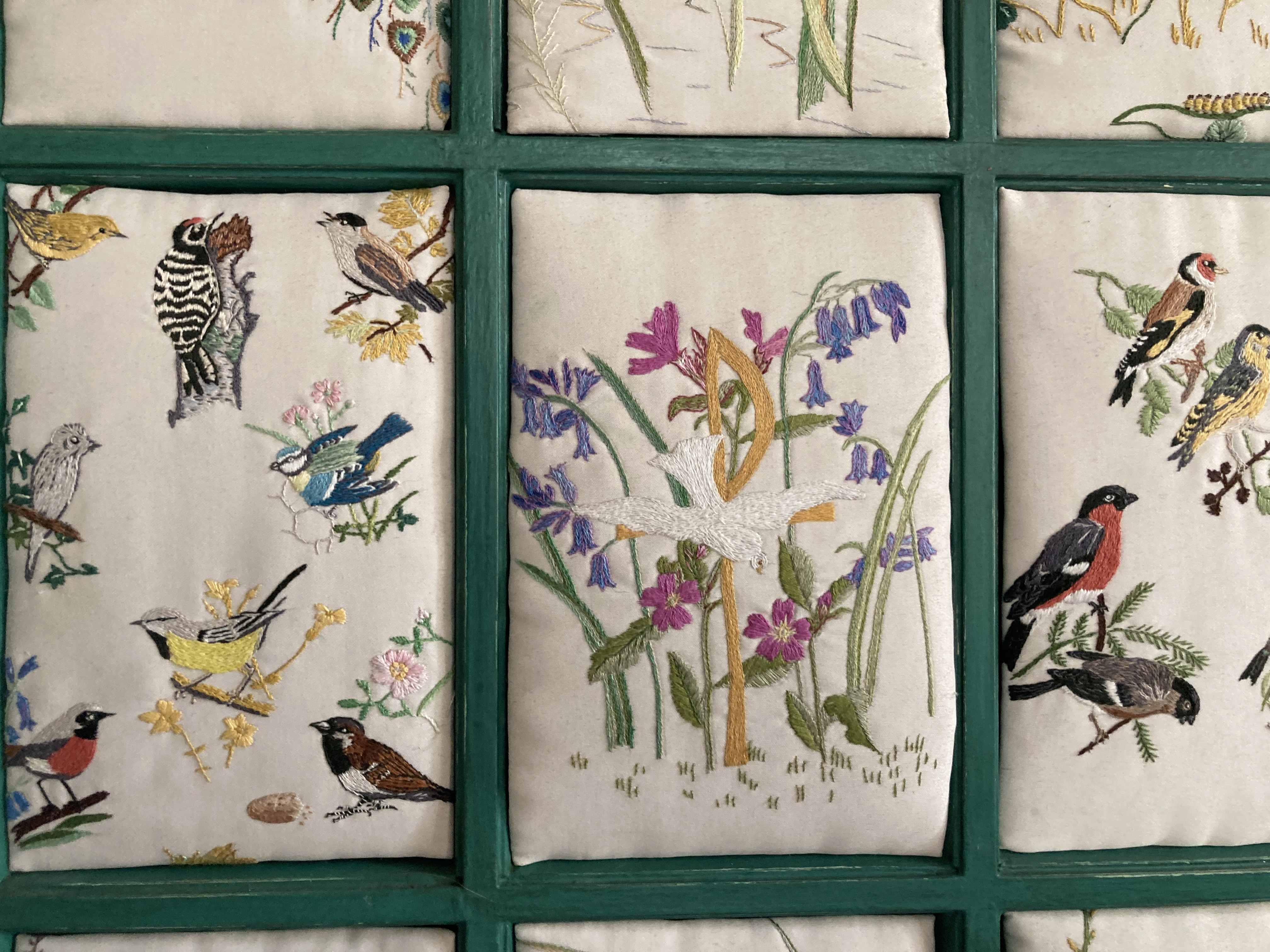 Hell and embroidery church