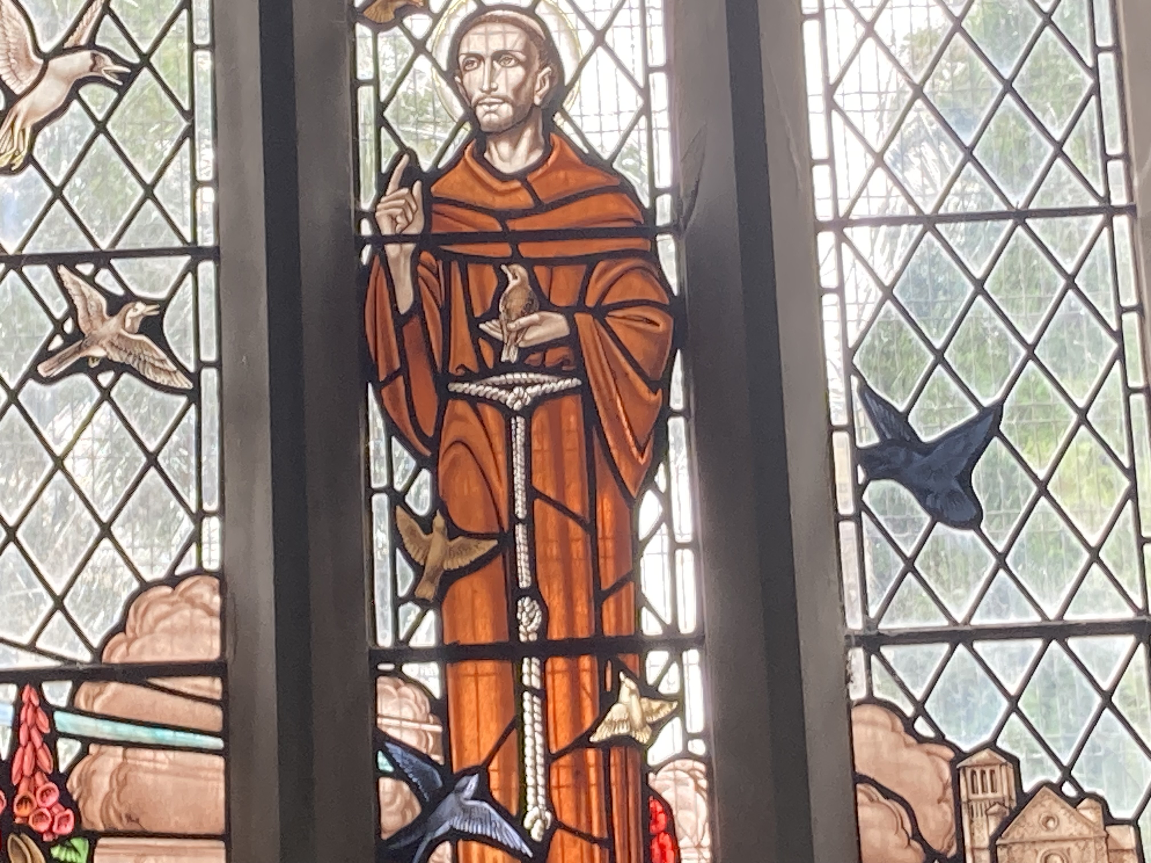 St erney church glass