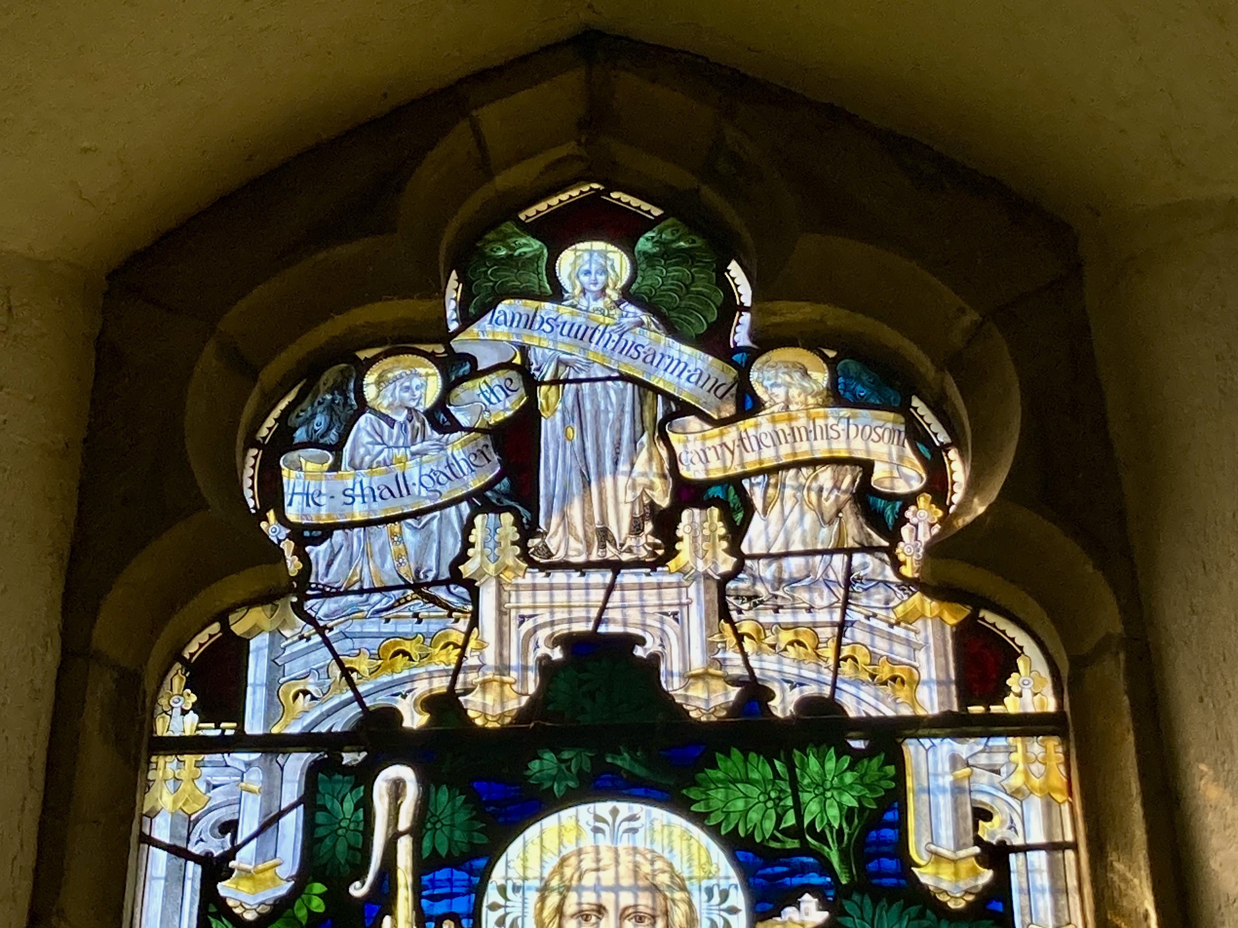 Llanrhaedr glass