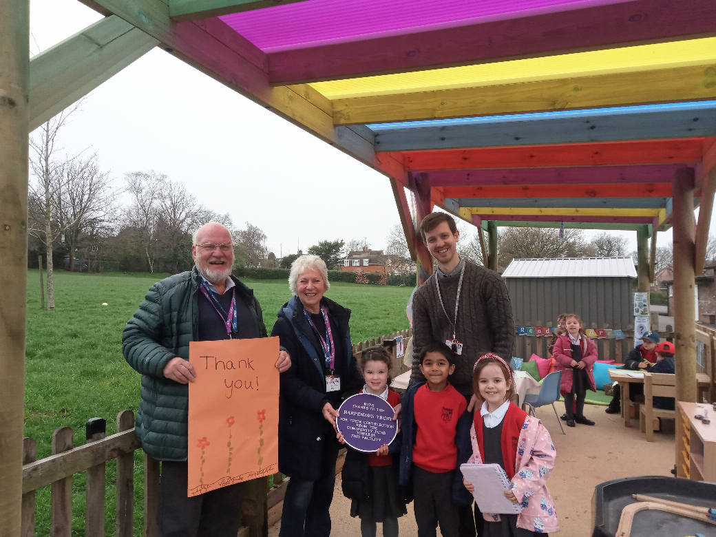 New Covered Outdoor Play Area At Manland Primary School The Harpenden 
