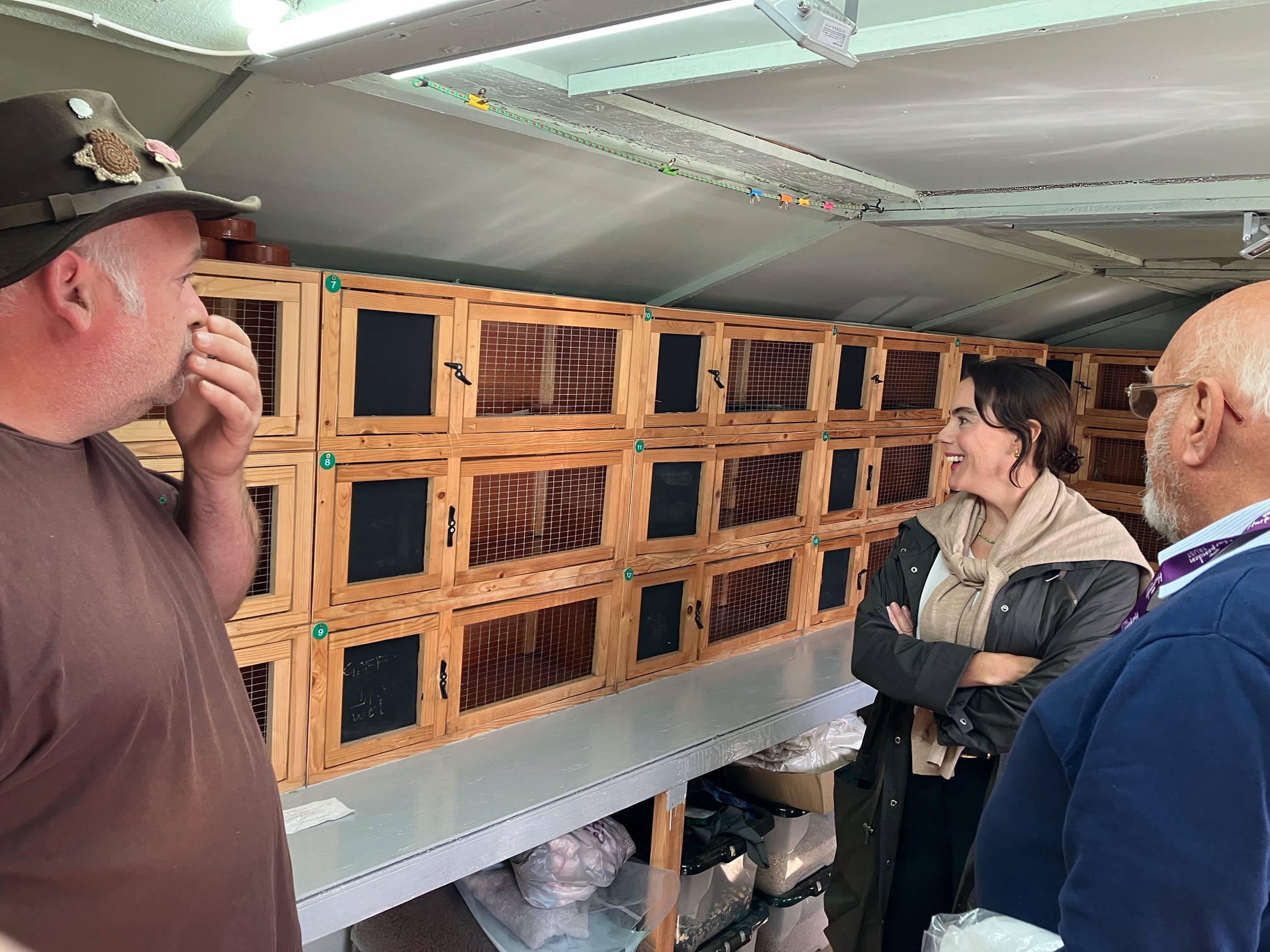 Hornbeam - inside of building - Sep 25