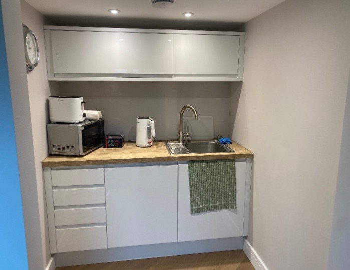 Mencap Pod - kitchenette - Mar 26